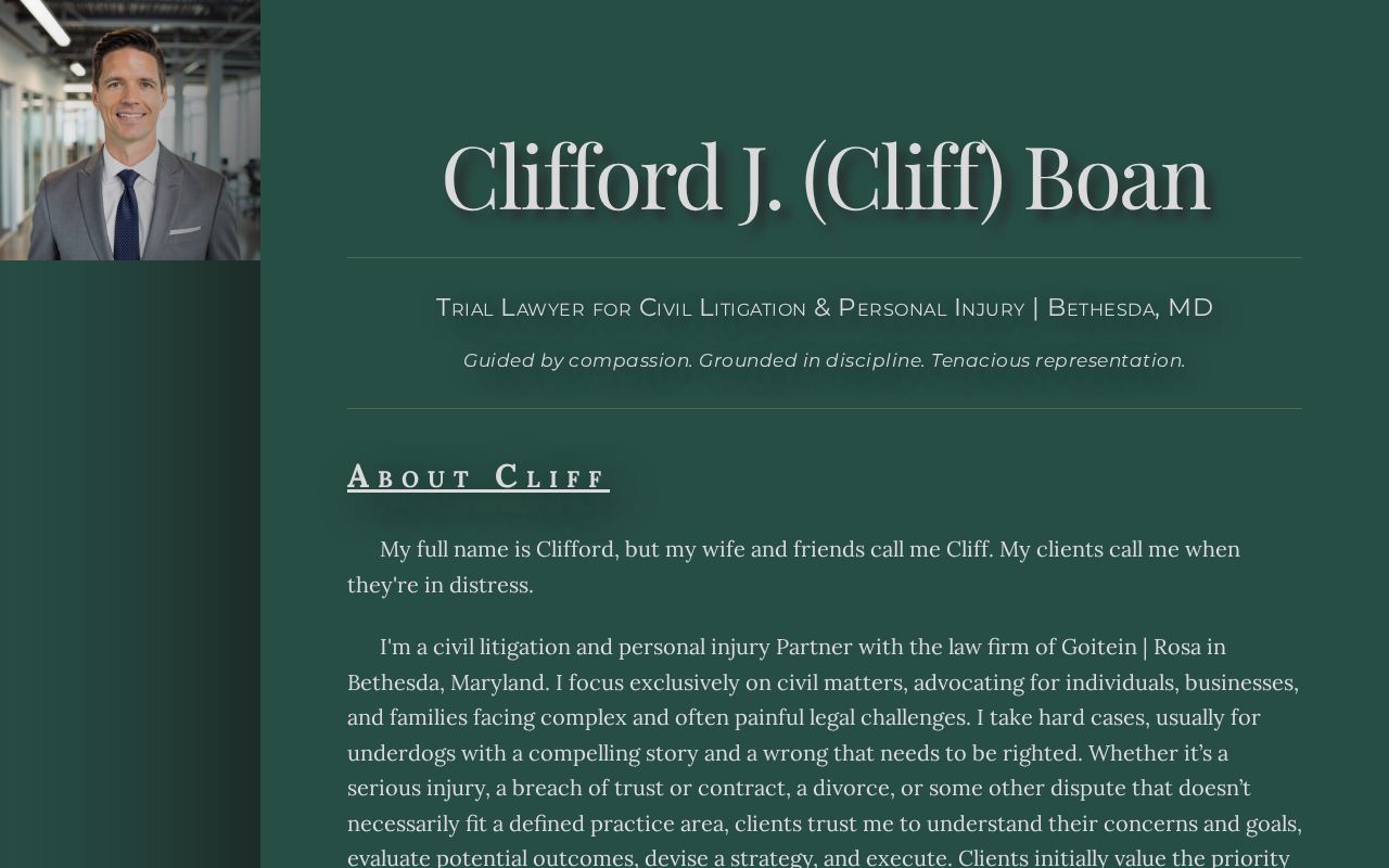 Trial Lawyer for Civil Litigation & Personal Injury | Bethesda, MD